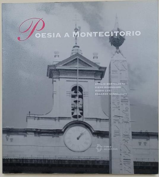 Poesia A Montecitorio - copertina