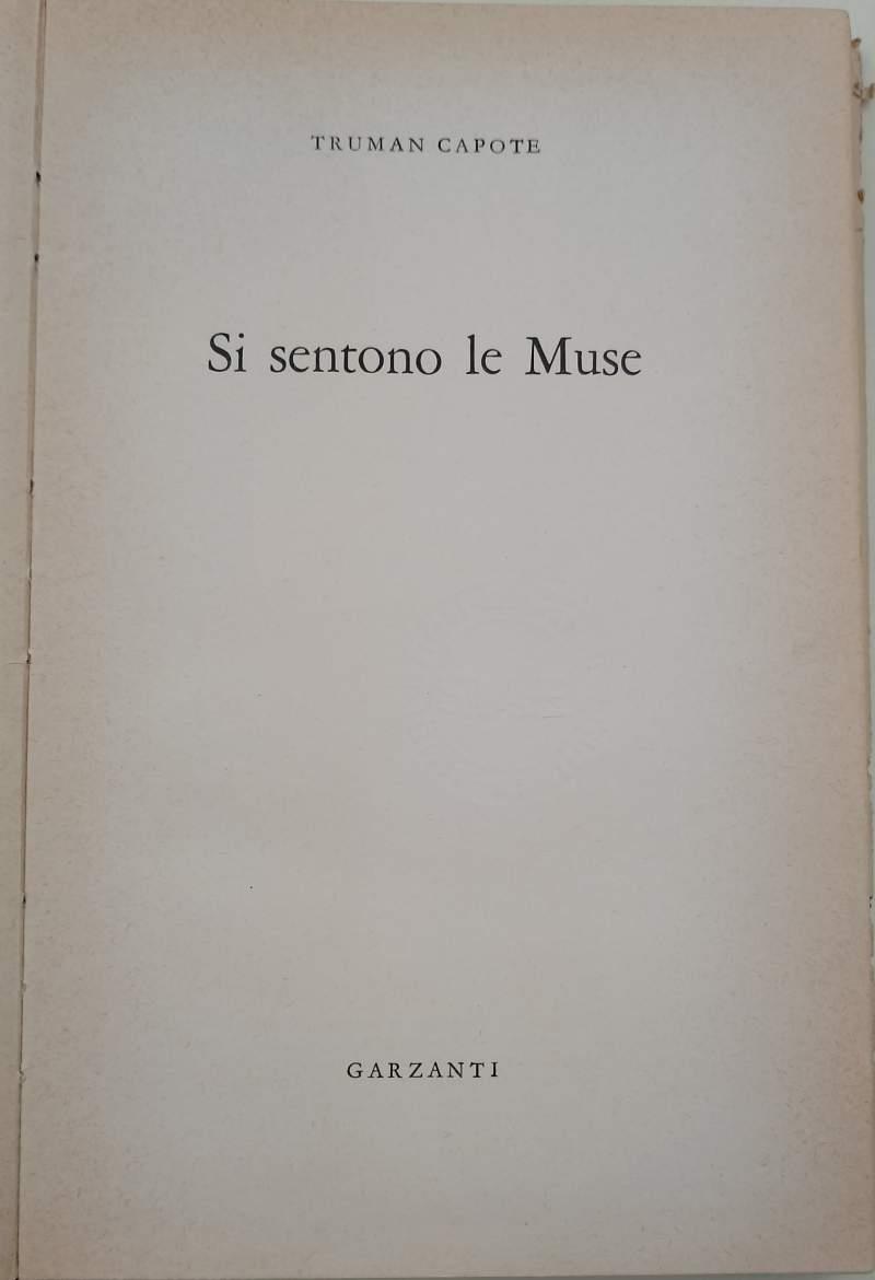 Si Sentono Le Muse