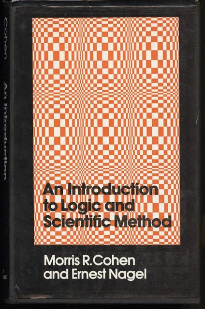 An Introduction To Logic And Scientific Method - copertina
