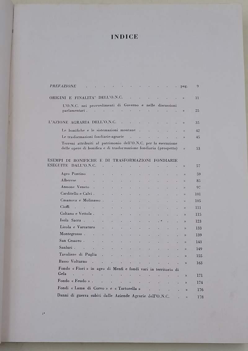 36 Anni Dell'Opera Nazionale Per I Combattenti-1919-1955