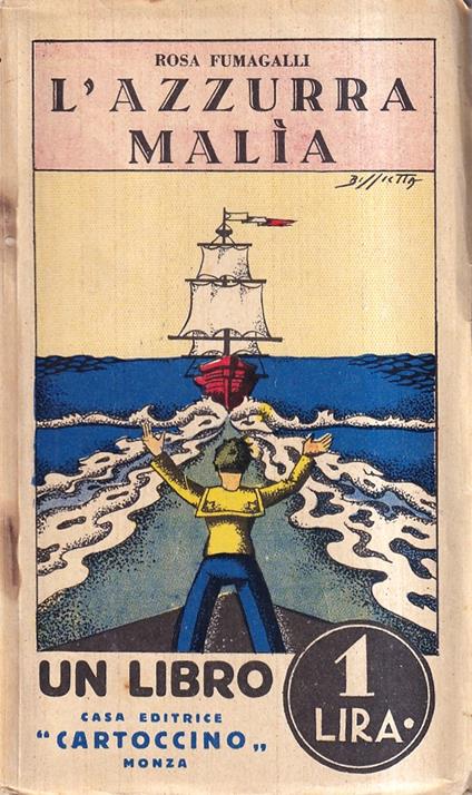 L' azzurra malia - copertina