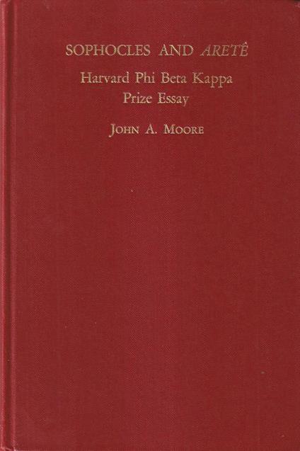 Sophocles and Aretê - John Moore - copertina