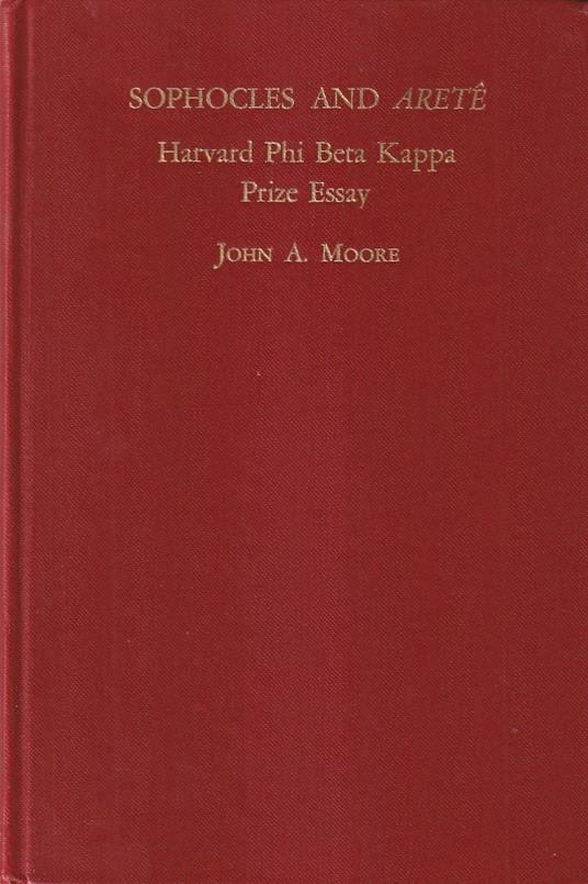 Sophocles and Aretê - John Moore - copertina