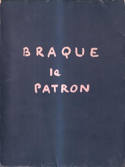 Braque le Patron - Jean Paulhan - copertina