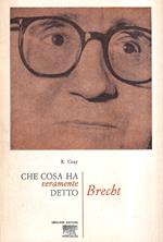 Che cosa ha veramente detto Brecht