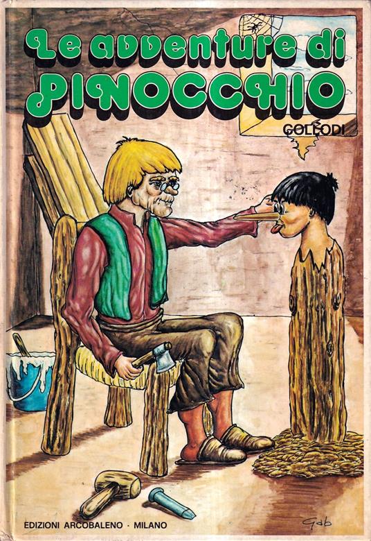 Le avventure di Pinocchio - Carlo Collodi - copertina