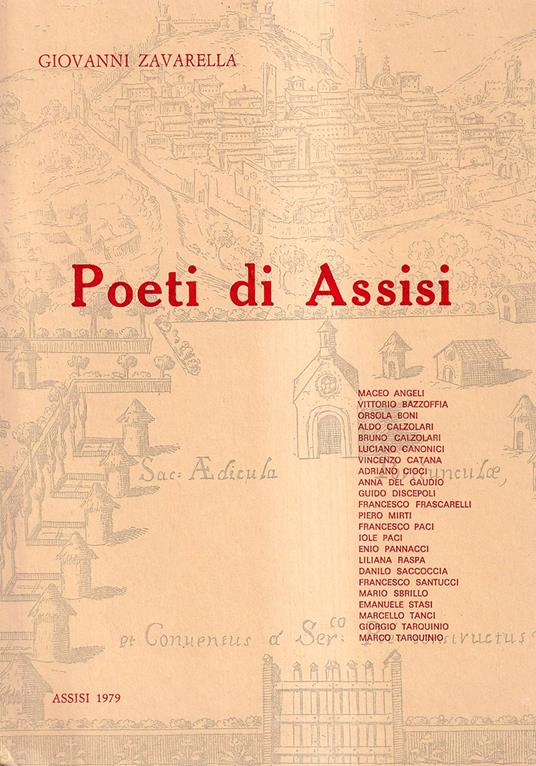 Poeti di Assisi - copertina
