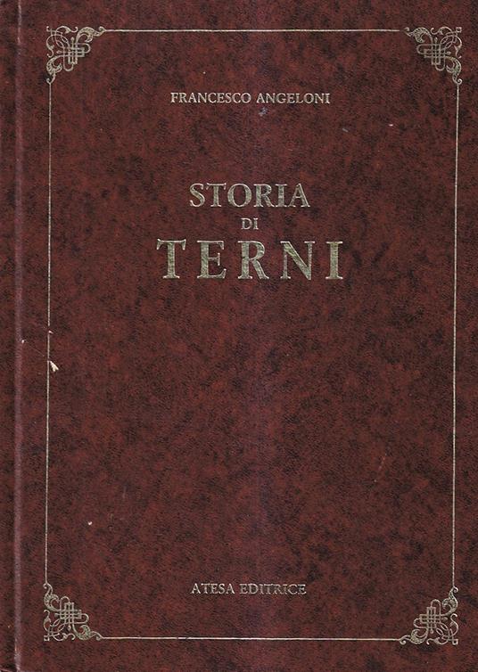 Storia di Terni - Francesco Angeloni - copertina