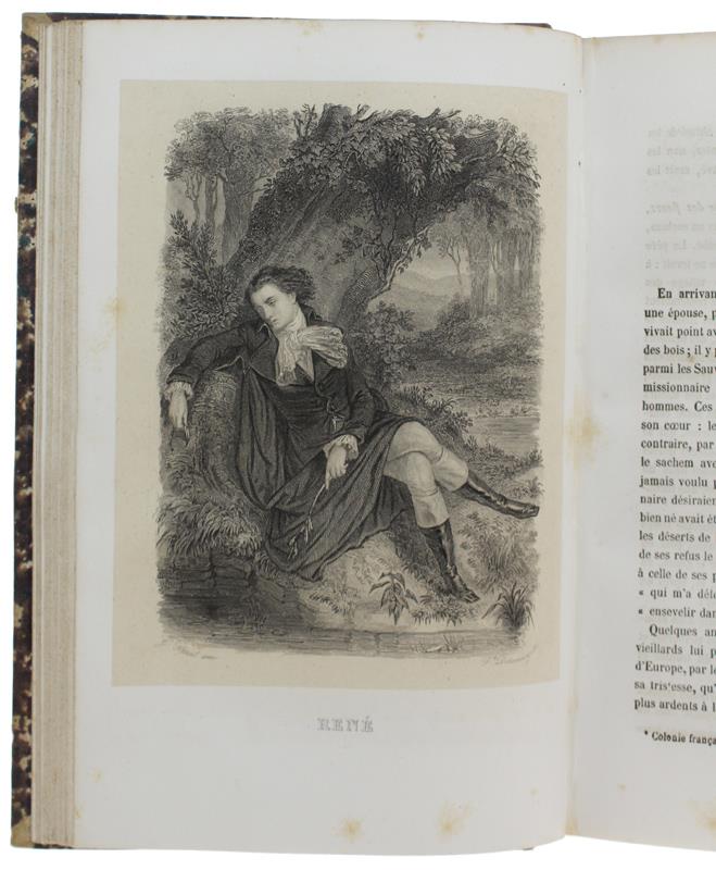 ATALA - RENE' - Le dernier des abencérages - Les quatre Stuarts - Voyages, etc