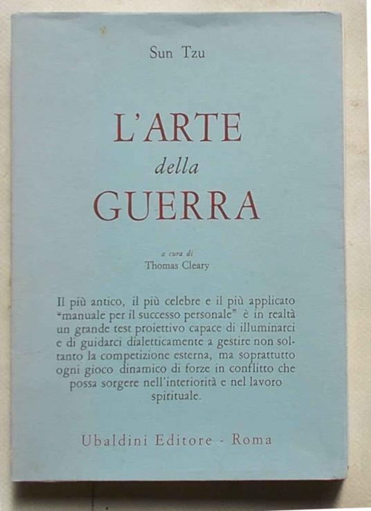 L' arte della guerra - Tzu Sun - copertina