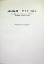 Giorgio De Chirico: otto figurini per La morte di Niobe di Alberto Savinio (1924)