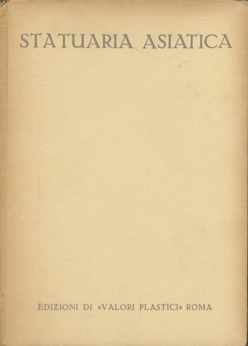 Statuaria asiatica - copertina