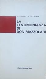 testimonianza di don Mazzolari