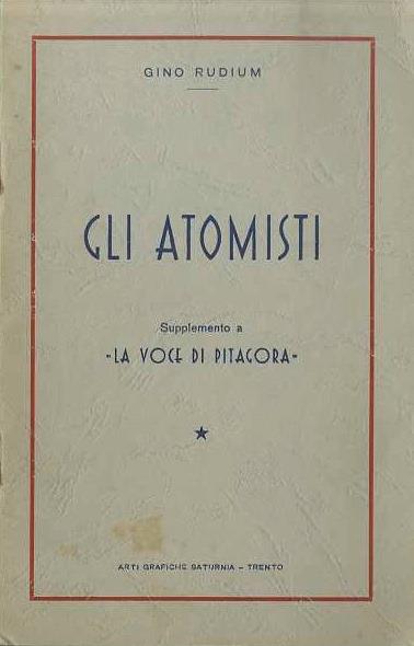 Gli atomisti - copertina