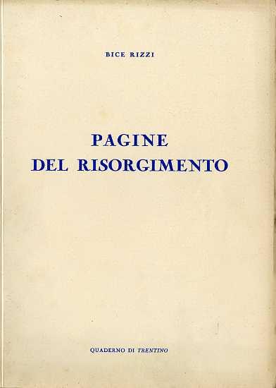 Pagine del Risorgimento - copertina