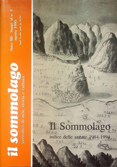 Il Sommolago: indice della annate: 1998-1994 - Danilo Mussi - copertina