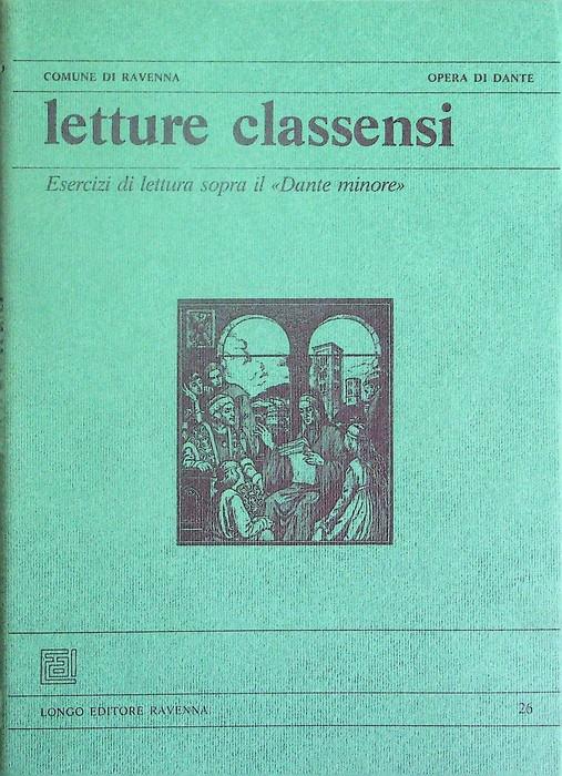 Esercizi di lettura sopra il "Dante minore" - Emilio Pasquini - copertina
