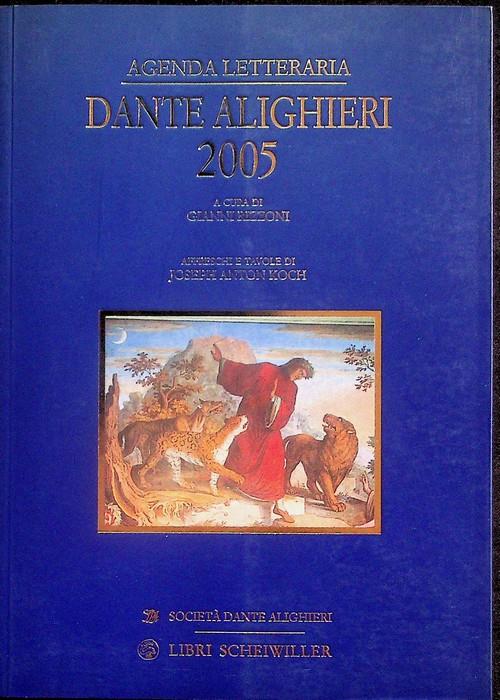 Agenda letteraria Dante Alighieri 2005 - Giovanni Rizzoni - copertina