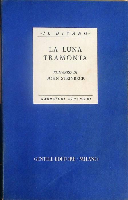 luna tramonta - John Steinbeck - copertina