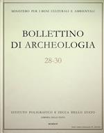Bollettino di archeologia: 28-30 (1994)