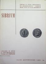 Sibrium: collana di studi e documentazioni: 14 (1978-1979)