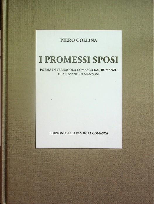 I promessi sposi: poema in vernacolo comasco dal romanzo di Alessandro Manzoni - copertina