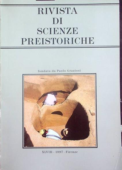 Rivista di scienze preistoriche: A. XLVIII (1997) - copertina