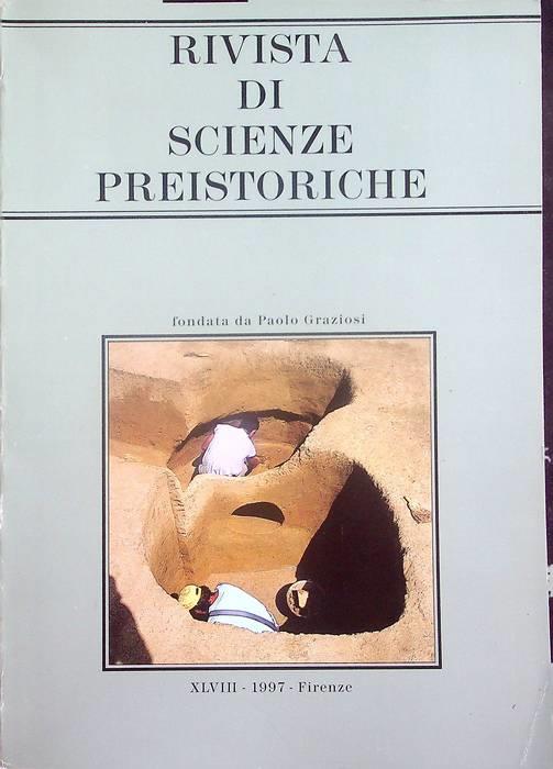 Rivista di scienze preistoriche: A. XLVIII (1997) - copertina