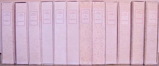 Oeuvres completes: Poesie (3 v.) - Prose (5 v.) - Theatre (4 v.) - copertina