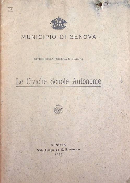 Le civiche scuola autonome - copertina