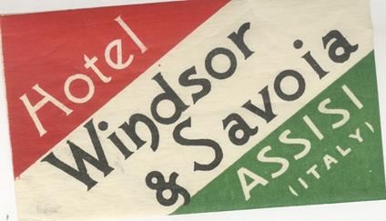 Hotel Windsor e Savoia, Assisi - copertina