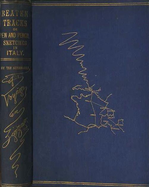 Beaten tracks or pen and pencil sketches in Italy - copertina