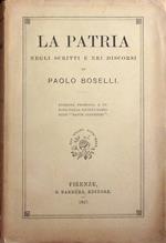 patria negli scritti e nei discorsi di Paolo Boselli