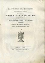 Illustrazione del monumento eretto dalla città di Trento al suo patrono Caio Valerio Mariano