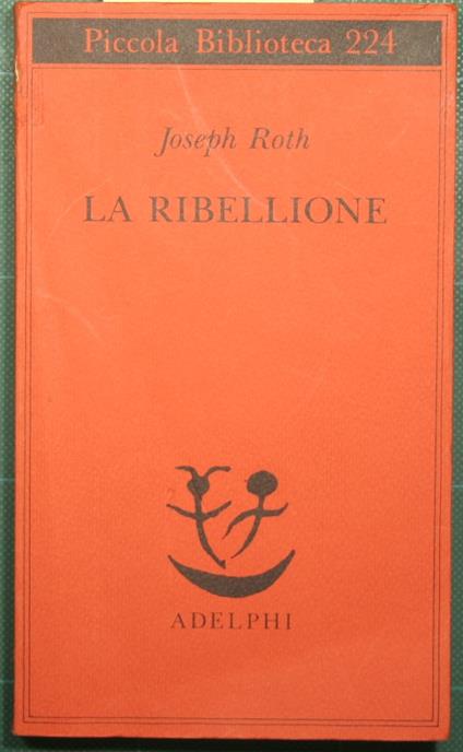 ribellione - Joseph Roth - copertina