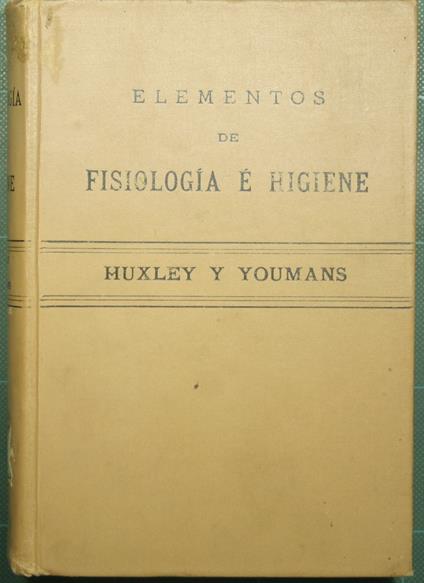 Elementos de fisiologia e higiene - copertina