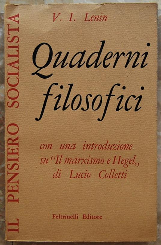 Quaderni Filosofici - copertina
