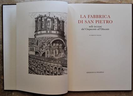 Fabbrica Di San Pietro Nelle Incisioni Dal Cinquecento All'Ottocento - Christof Thoenes - copertina