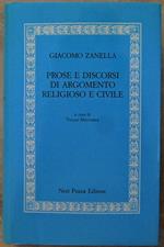 Prose E Discorsi Di Argomento Religioso E Civile