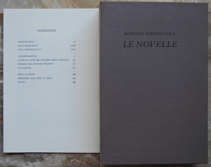 Le Novelle - Agnolo Firenzuola - copertina