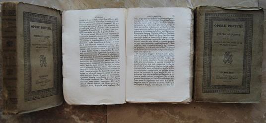 Opere Postume Di Pietro Giannone Ed Altre Relative Alla Sua Storia Civile Del Regno Di Napoli - Pietro Giannone - copertina