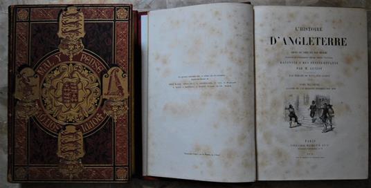 L' Histoire D'Angleterre - François Guizot - copertina