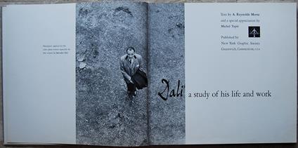 Dalì. A Study Of His Life And Work, - copertina