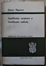 Antifonte Oratore E Antifonte Sofista