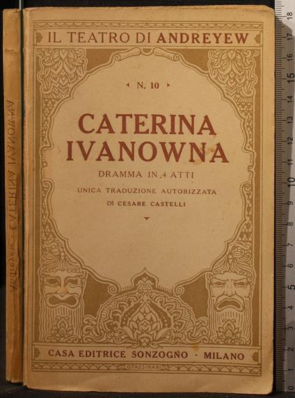 Caterina Ivanowna - Alfredo Castelli - copertina