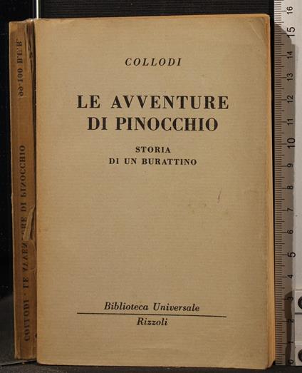 Le avventure di Pinocchio - Carlo Collodi - copertina
