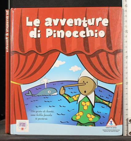 Le Avventure di Pinocchio - Carlo Collodi - copertina