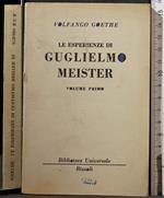 Guglielmo Meister. Vol 1