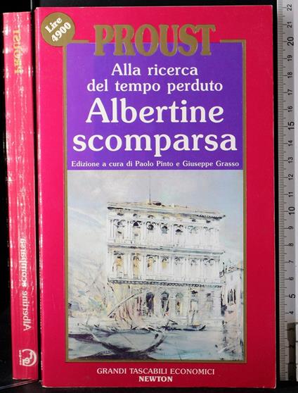 Albertine scomparsa - Marcel Proust - copertina