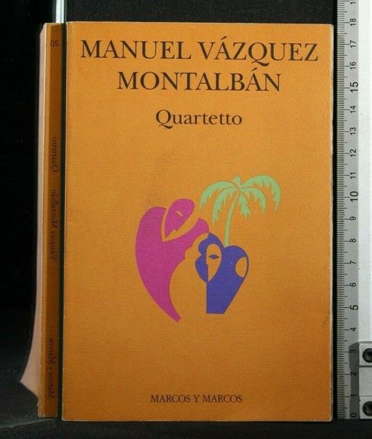 Quartetto - Manuel Vázquez Montalbán - copertina
